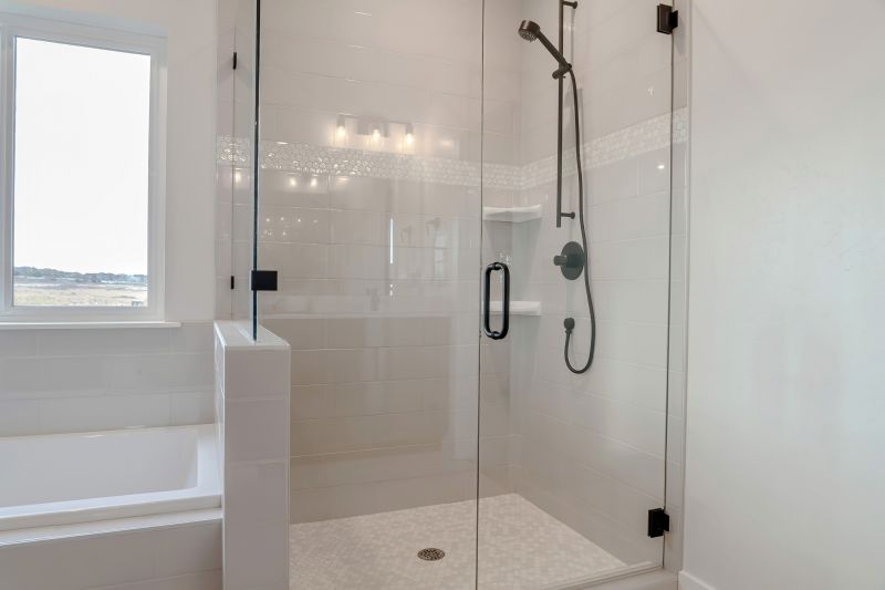Completed Shower Door Installations
